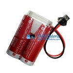 Batería para PLC ER1750 MD500N 50750-1018 ER17/50 SM-Plug [Batería de repuesto]